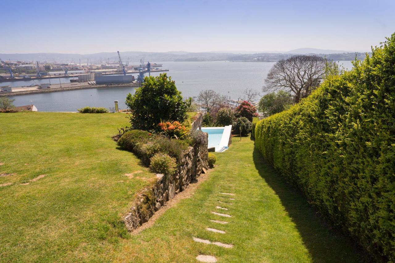 Apartamento Con Piscina Y Excelentes Vistas Ferrol Exterior foto