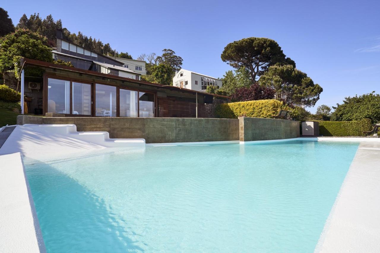 Apartamento Con Piscina Y Excelentes Vistas Ferrol Exterior foto